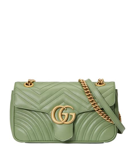 green gucci marmont bag